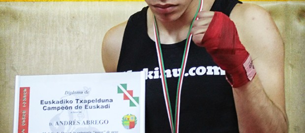 Andrés Abrego, campeón de Euskadi